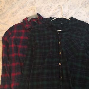 Forever 21 flannels